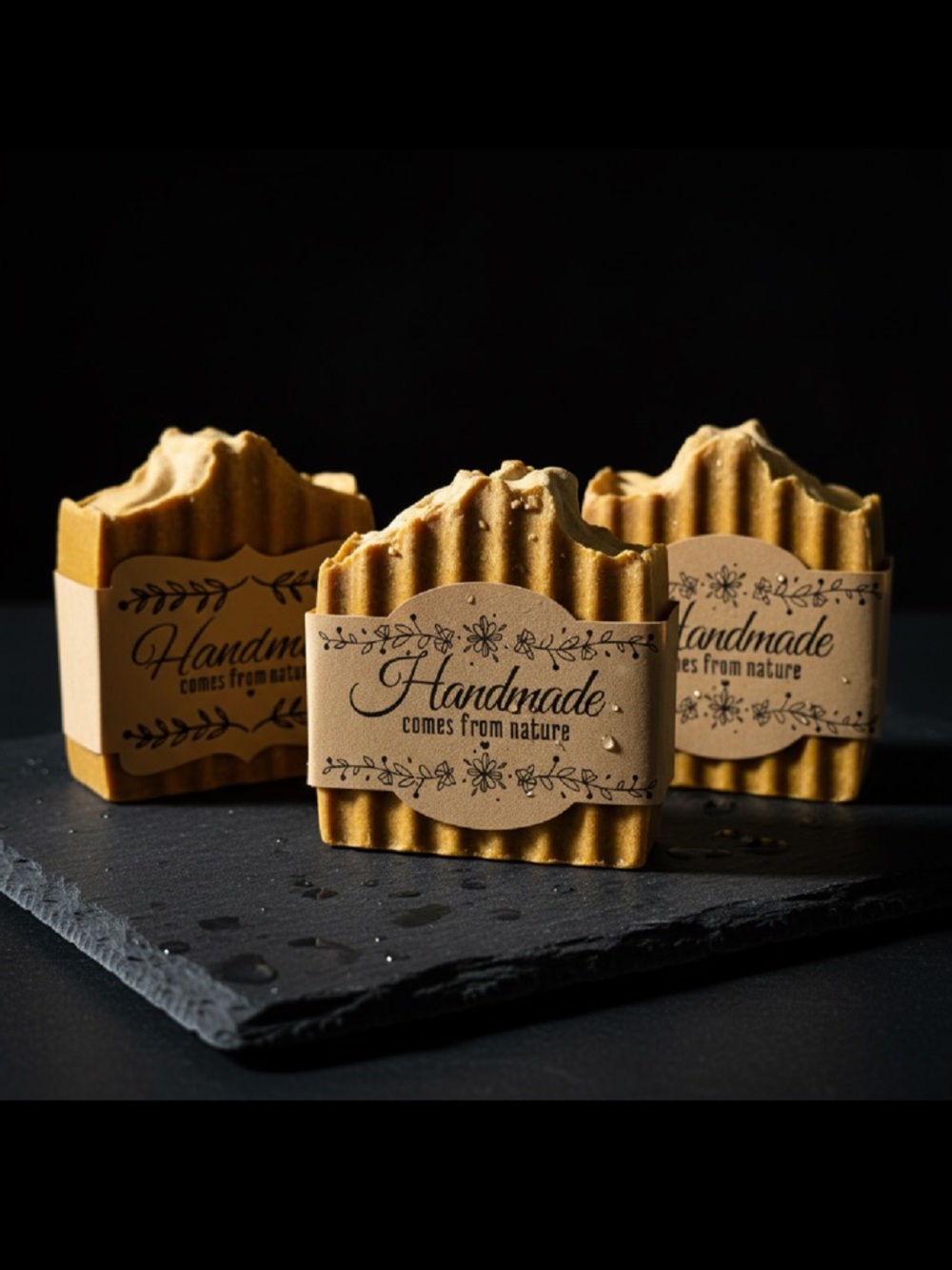 Handmade Natural Soap Bars - turmeric